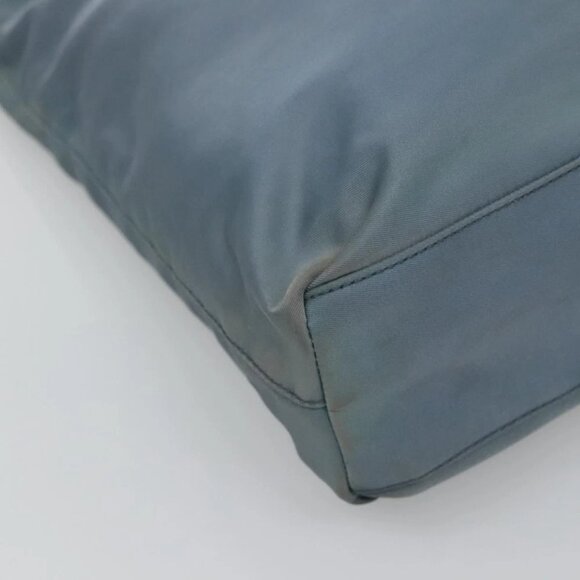 PRADA Tote Bag Nylon Light Blue Auth ti3069 - Picture 2 of 14